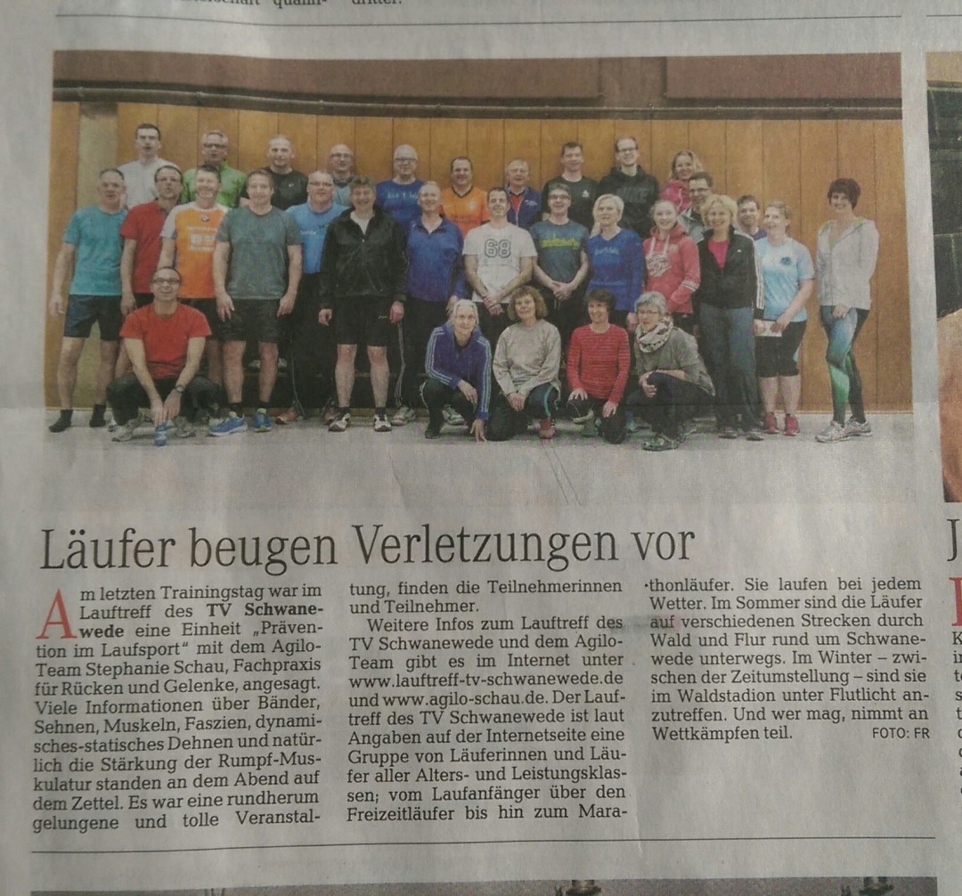 Prävention im Laufsport